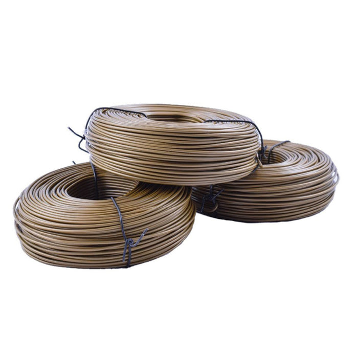 Premium Gold 16 GA Plastic Coated Coil Wire – 3.0 lb Spools, 20 Coils Per Box