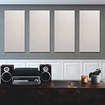 Soundsulate™ Polyester Sound Absorbing Acoustic Ceiling Tiles, Light Beige (2' x 4')