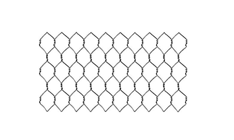 22 Ga. Chicken Wire, Hex Mesh Stainless Steel