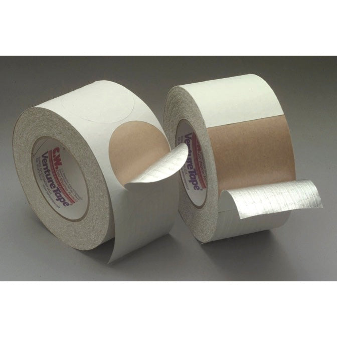 Venture Tape 95688 3M ASJ Facing Tape Discs 1542CW, 3" x 37 yd. (2.5" Disc 500/roll), White