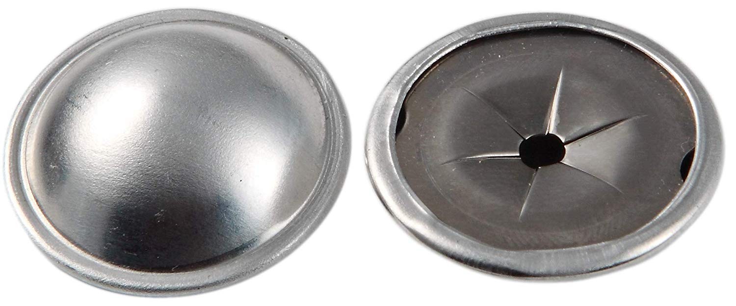 Insulation Dome Caps - Aluminum