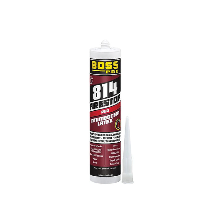 BOSS 814 Intumescent Latex Firestop Sealant (Cartridge)