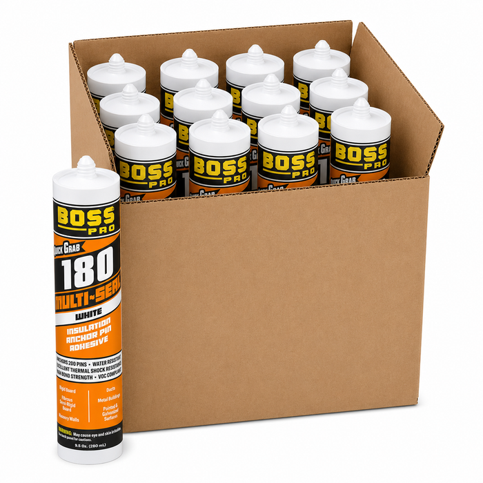 Boss 180 Multi-Seal Insulation Anchor Pin Adhesive