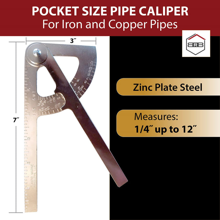 Pocket Sized Pipe Caliper