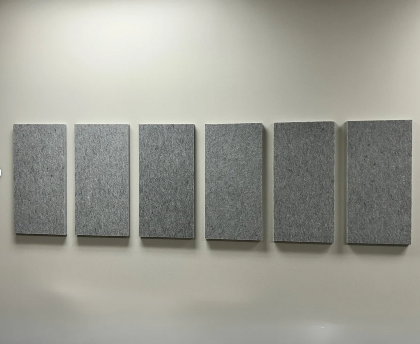 Soundsulate™ Polyester Sound Absorbing Acoustic Wall Panels, (2" x 4" x 1") *CHOOSE COLOR*