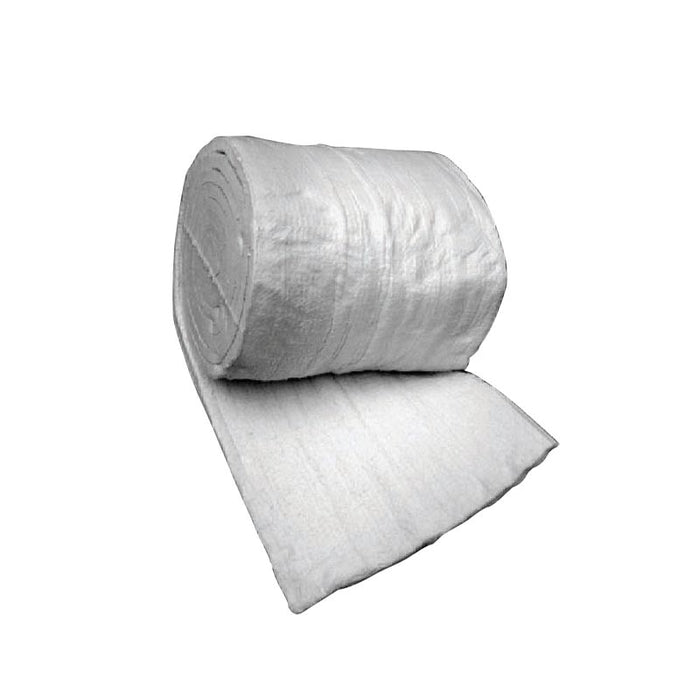 Nutec Ceramic Fiber Blanket 2" x 24" x 12 1/2', 6 lb Density