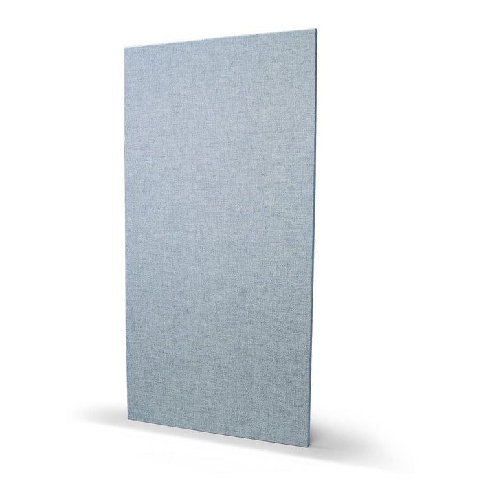 Soundsulate Acoustical Sound Absorbing Fabric-Covered Wall Panels, Gray, 1" x 24" x 48", 6# density Lot of 10 (Gray)