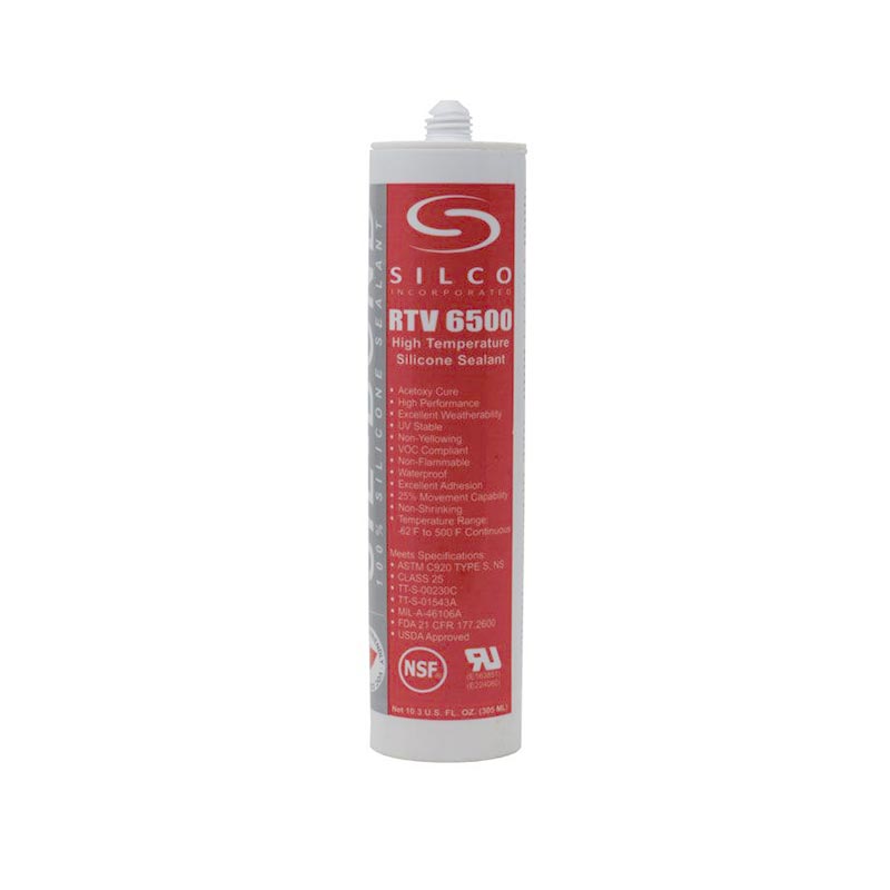 Food Grade NSF FDA RTV Silicone Sealant Adhesive Red High Temp 10.3oz