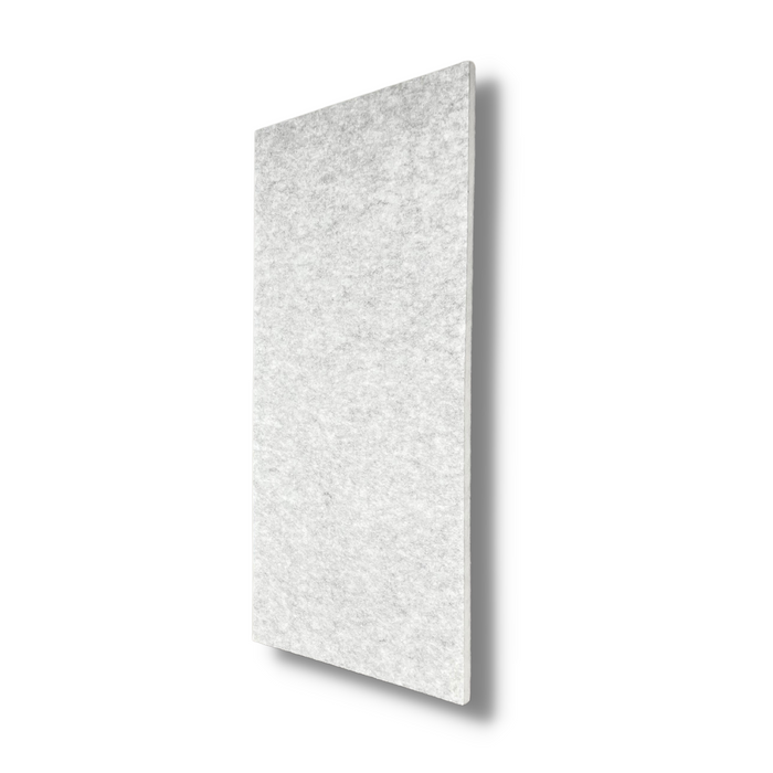 Soundsulate™ Dual Tone Polyester Sound Absorbing Acoustic Ceiling Tiles, Light Grey *MULTIPLE SIZES*