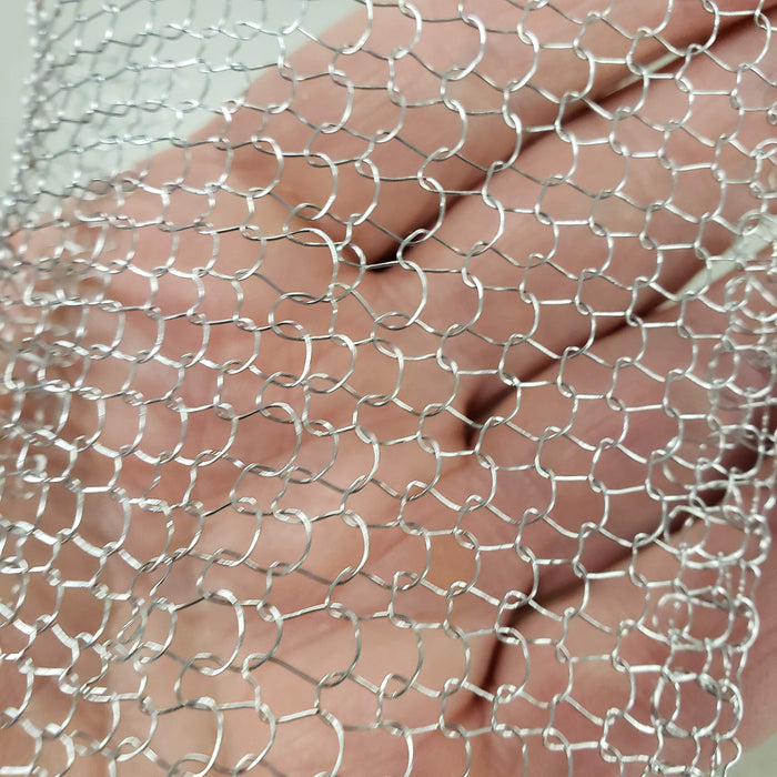 Stainless Steel Knitted Wire Mesh 30" x 130'